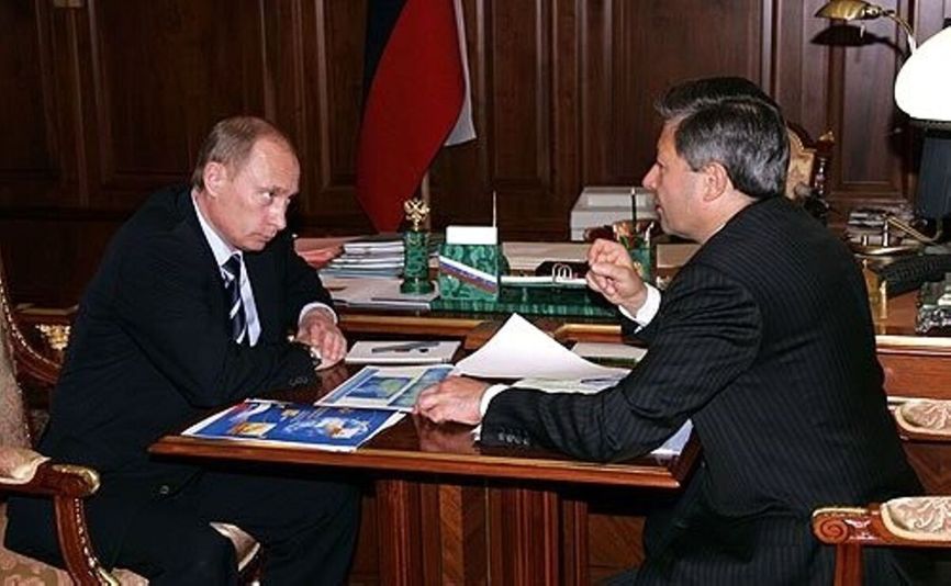Путин и Леонид Рейман